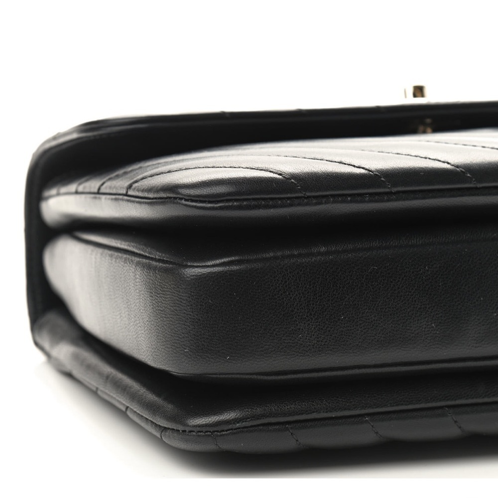 CHANEL Lambskin Chevron Trendy CC Flap Bag - Picture 8 of 9